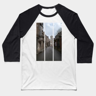 Vezelay Abbey is a Benedictine and Cluniac monastery in the Bourgogne-Franche-Comte. Cloudy winter day. (vertical) Baseball T-Shirt